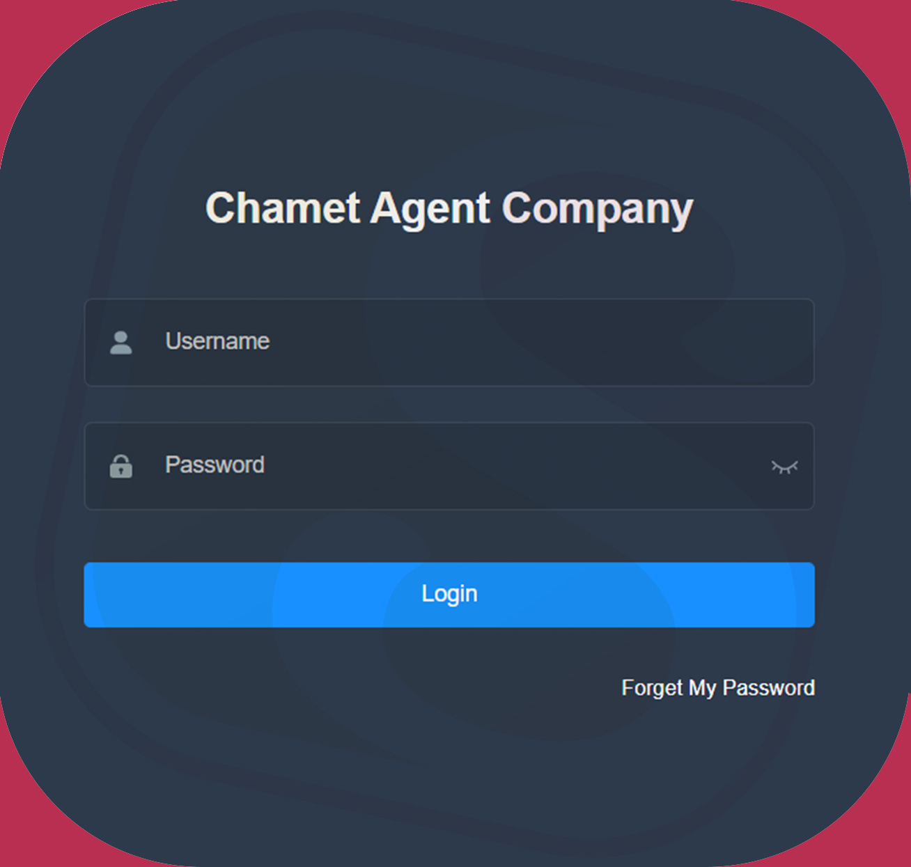 Chamet agency login